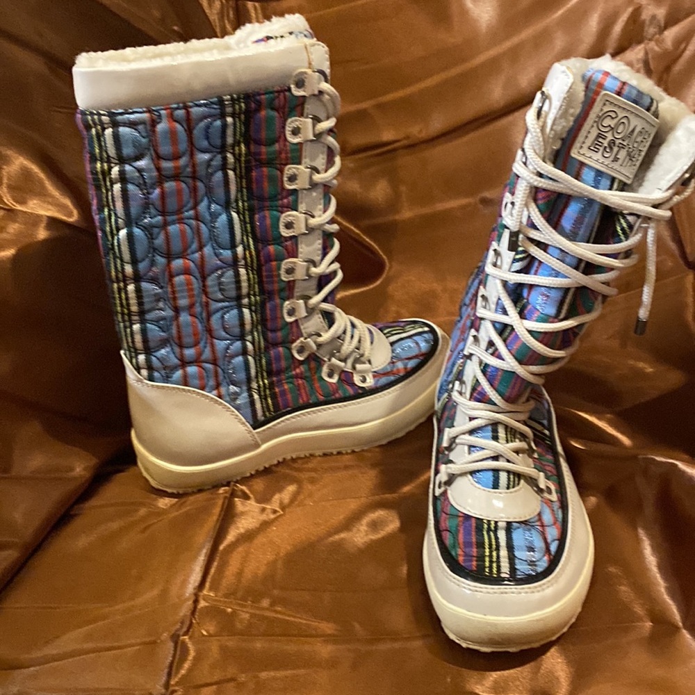 It’s that time of year again!!  Super cute Coach boots - Picture 2 of 2